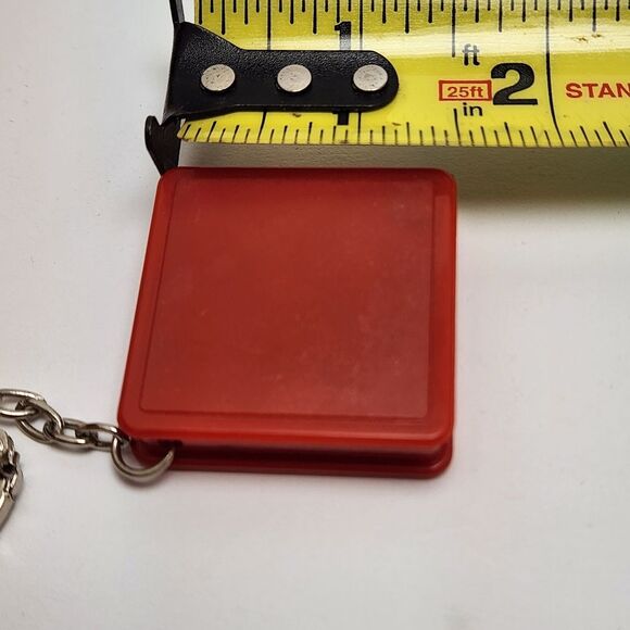 5 for $10 Tape measure key chain purse clip mini tape measure red - Picture 5 of 5